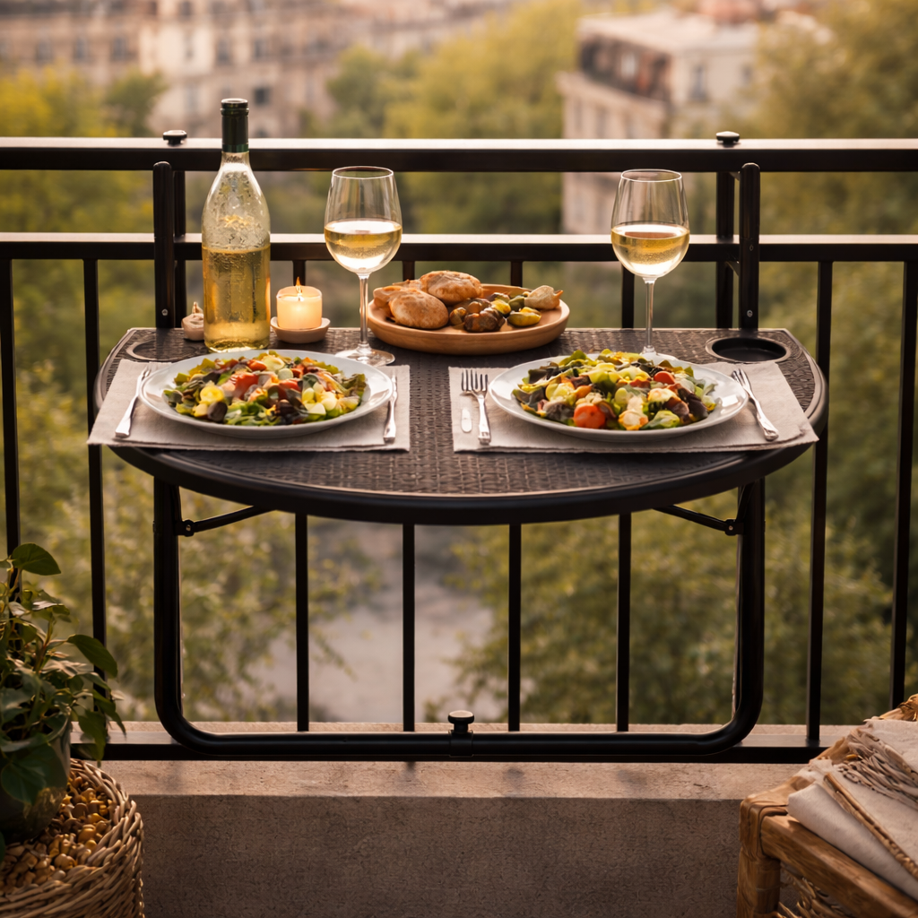 URBANEDGE — Table de balcon suspendue